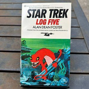 Star Trek - Log Five Paperback Book - 1st Printing - 1975